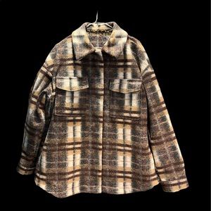 Plaid Coat - image 1